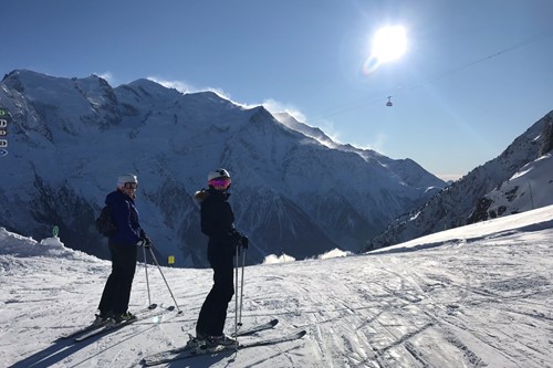 chamonix sunset brevent season highlights