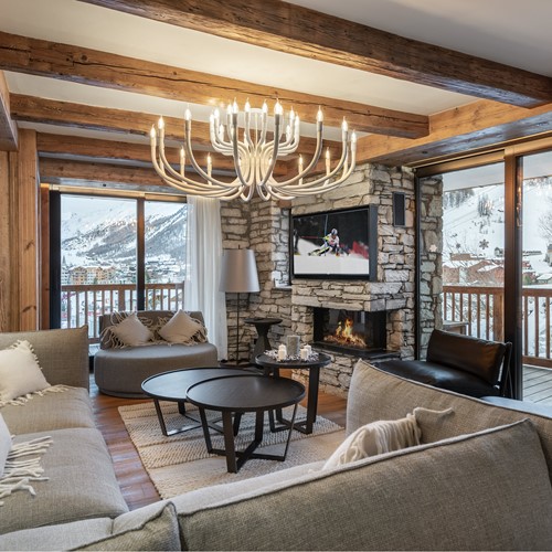 Best view - Location chalets Covarel - Val d'Isère Alpes - France – Salon.jpg