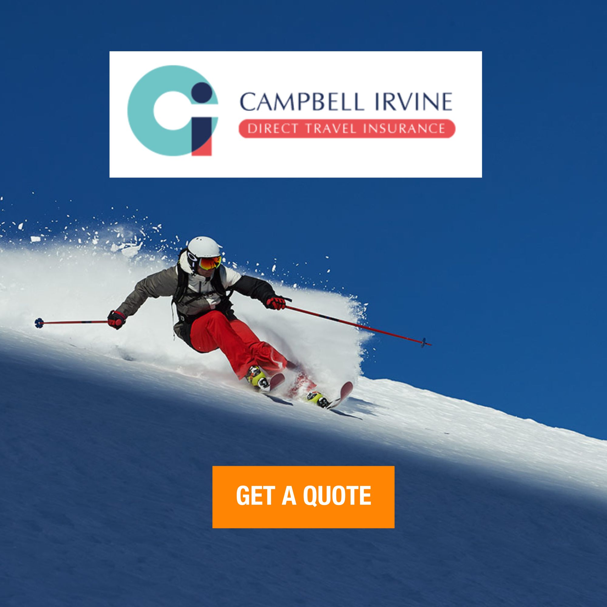 Get a ski insurance quote from Campbell Irvine